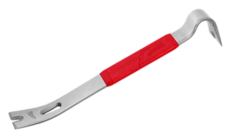 MILWAUKEE Milwaukee 48-22-9035 Pry Bar with Shockshield Grip, 15 in L, Beveled Tip, Steel