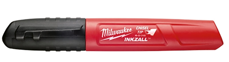 MILWAUKEE Milwaukee INKZALL Series 48-22-3130 Permanent Marker, 13/64 in Tip, Black