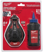 MILWAUKEE Milwaukee 48-22-3982 Bold Line Kit, 100 ft L Line, 6:1 Gear Ratio, Blue Chalk