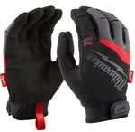 MILWAUKEE Milwaukee 48-22-8723 Work Gloves, Men's, XL, 7.87 to 8.1 in L, Reinforced Thumb, Hook-and-Loop Cuff, Synthetic Leather