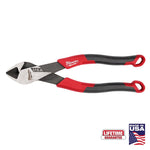 MILWAUKEE Milwaukee MT557 Cutting Pliers, 7-1/2 in OAL, 0.78 in Jaw Opening, Black/Red Handle