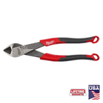 MILWAUKEE Milwaukee MT558 Cutting Pliers, 8 in OAL, 0.97 in Cutting Capacity, Black/Red Handle, 0.7 in W Jaw
