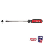MILWAUKEE Milwaukee MT209 Screwdriver, 3/8 in Drive, Slotted Drive, 13 in OAL, 8 in L Shank, Acetate Handle, Cushion-Grip Handle