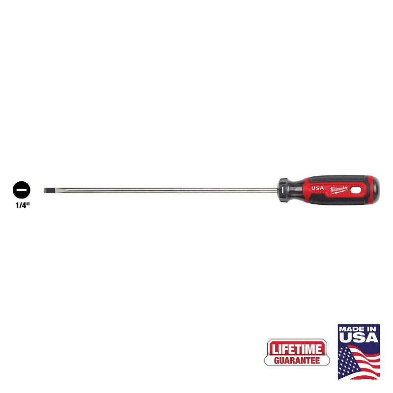 MILWAUKEE Milwaukee MT214 Screwdriver, 1/4 in Drive, Cabinet Drive, 14.3 in OAL, 10 in L Shank, Acetate Handle