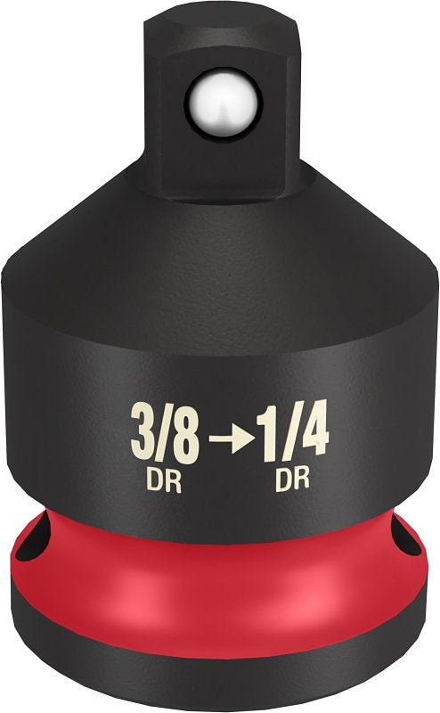 MILWAUKEE Milwaukee SHOCKWAVE Impact Duty Series 49-66-6722 Socket Reducer, 3/8 in Drive, 1/4 in Output Drive TOOLS MILWAUKEE