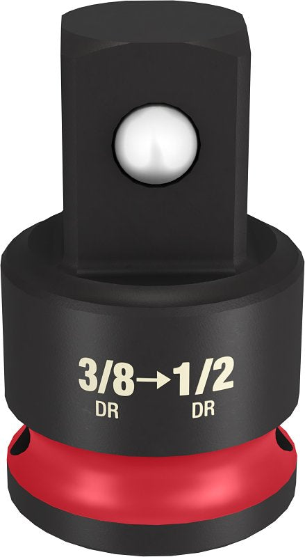 MILWAUKEE Milwaukee SHOCKWAVE Impact Duty 49-66-6723 Socket Adapter, 3/8 in Drive, 1/2 in Output Drive, 1.41 in L TOOLS MILWAUKEE