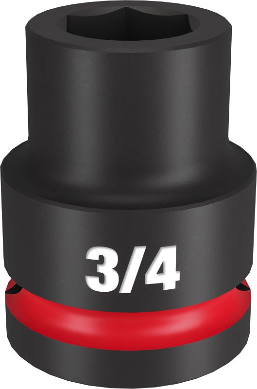 MILWAUKEE Milwaukee SHOCKWAVE Impact Duty Series 49-66-6303 Shallow Impact Socket, 3/4 in Socket, 3/4 in Drive, Square Drive