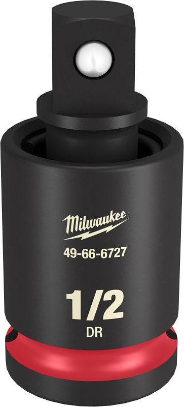 MILWAUKEE Milwaukee 49-66-6727 Socket Universal Joint, 1/2 in Drive, Impact Drive, 1/2 in Output Drive, Female Output Drive
