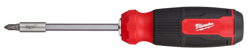 MILWAUKEE Milwaukee 48-22-2900 14-in-1 Multi-Bit Screwdriver, 1/4 in Drive, 9.11 in OAL, Plastic Handle, Ergonomic Handle TOOLS MILWAUKEE