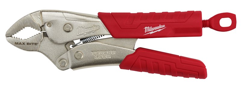 MILWAUKEE Milwaukee Torque Lock MAXBITE Series 48-22-3707 Locking Plier, 7 in OAL, 1-1/2 in Jaw Opening, Ergonomic Handle