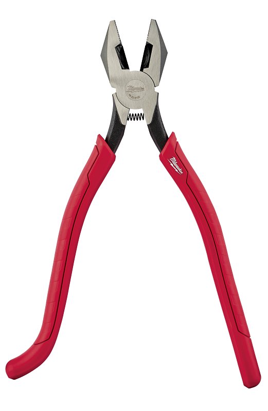 MILWAUKEE Milwaukee 48-22-6102 Iron Workers Plier, 4.252 in OAL, 1-1/4 in Jaw Opening, Red Handle, Curved Handle TOOLS MILWAUKEE