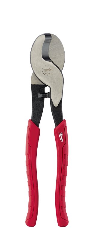 MILWAUKEE Milwaukee 48-22-6104 Cable Cutting Plier, 2/0, 4/0 Cutting Capacity, 9.49 in OAL, Curved Ergonomic Handle