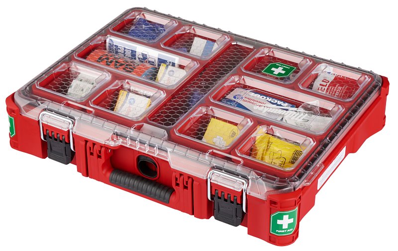 MILWAUKEE Milwaukee PACKOUT 48-73-8430C First Aid Kit, 193-Piece