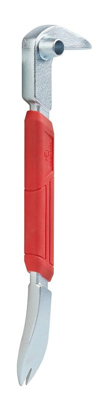 MILWAUKEE Milwaukee 48-22-9031 Nail Puller, 10 in L, Beveled Edge Tip, Steel, Red/Silver, 2 in W