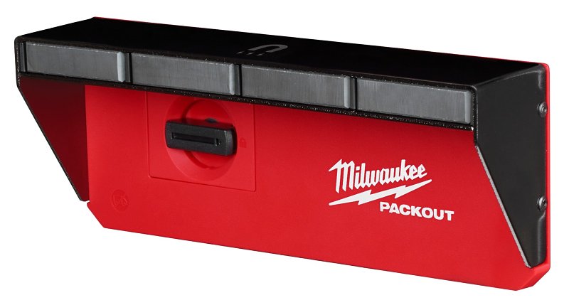 MILWAUKEE ELECTRICAL TO Milwaukee PACKOUT 48-22-8346 Magnetic Rack, 9-1/2 in W, 3-1/2 in H, 4 in L TOOLS MILWAUKEE ELECTRICAL TO
