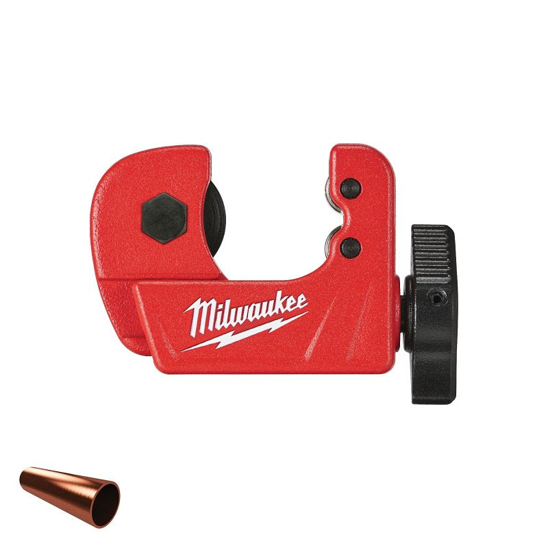 MILWAUKEE ELECTRICAL TO Milwaukee 48-22-4250 Tubing Cutter, 5/8 in Max Pipe/Tube Dia, 1/8 in Mini Pipe/Tube Dia, Copper Pipe/Tube PLUMBING, HEATING & VENTILATION MILWAUKEE ELECTRICAL TO
