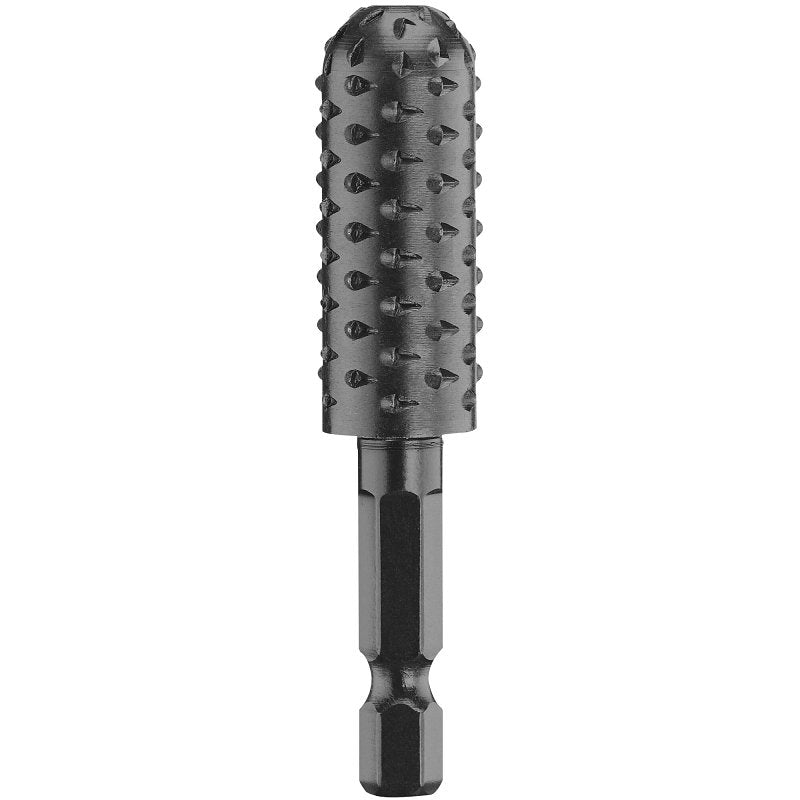 DEWALT DEWALT DWA4970 Cylinder Rotary Rasp, 1/2 in Dia Cutting, 1/4 in Dia Shank, Steel TOOLS DEWALT