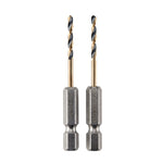 DEWALT DEWALT DWA5006 Drill Bit, 3/32 in Dia, 2-3/8 in OAL, Heavy-Duty, 1/4 in Dia Shank, Hex Shank TOOLS DEWALT