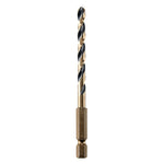 DEWALT DEWALT DWA5013 Drill Bit, 13/64 in Dia, 3-3/4 in OAL, Heavy-Duty, 1/4 in Dia Shank, Hex Shank TOOLS DEWALT