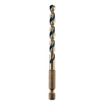 DEWALT DEWALT DWA5015 Drill Bit, 15/64 in Dia, 4 in OAL, Heavy-Duty, 1/4 in Dia Shank, Hex Shank TOOLS DEWALT