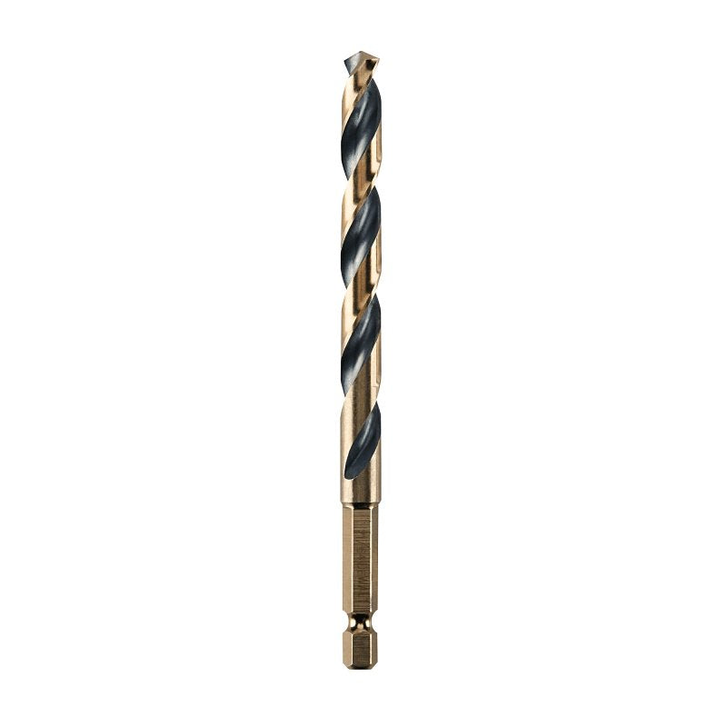 DEWALT DEWALT DWA5021 Drill Bit, 21/64 in Dia, 4-3/4 in OAL, Heavy-Duty, 1/4 in Dia Shank, Hex Shank TOOLS DEWALT