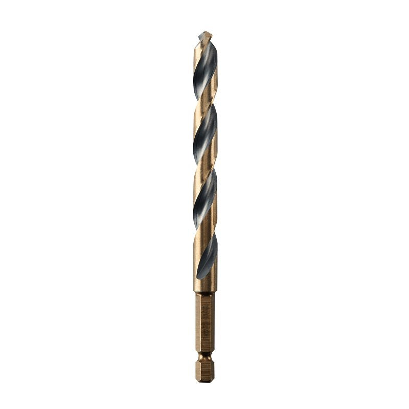 DEWALT DEWALT DWA5023 Drill Bit, 23/64 in Dia, 5 in OAL, Heavy-Duty, 1/4 in Dia Shank, Hex Shank TOOLS DEWALT