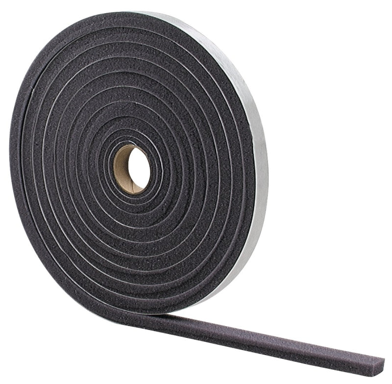 M-D M-D 02113 Tape, 3/4 in W, 17 ft L, 1/2 in Thick, Foam, Gray HARDWARE & FARM SUPPLIES M-D