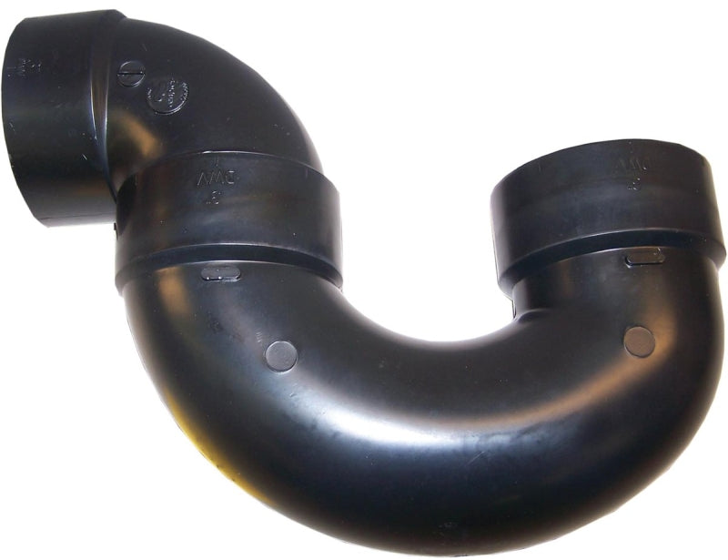 IPEX USA LLC-CANPLAS Canplas 103203BC P-Trap, 3 in, Hub, ABS, Black LAWN & GARDEN IPEX USA LLC-CANPLAS