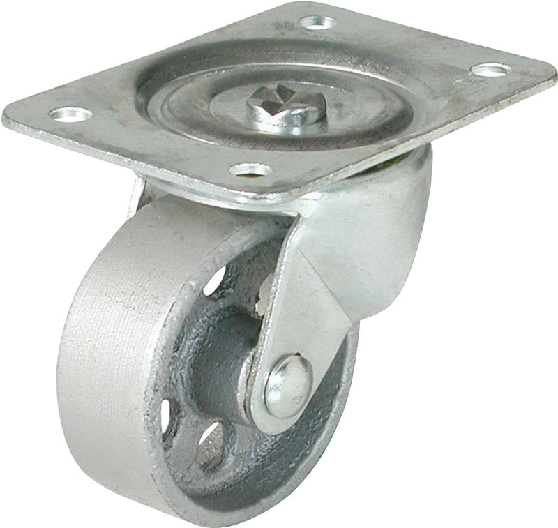 SHEPHERD Shepherd Hardware 9780 Swivel Caster, 3 in Dia Wheel, 1-1/4 in W Wheel, Cast Iron Wheel, 250 lb HARDWARE & FARM SUPPLIES SHEPHERD