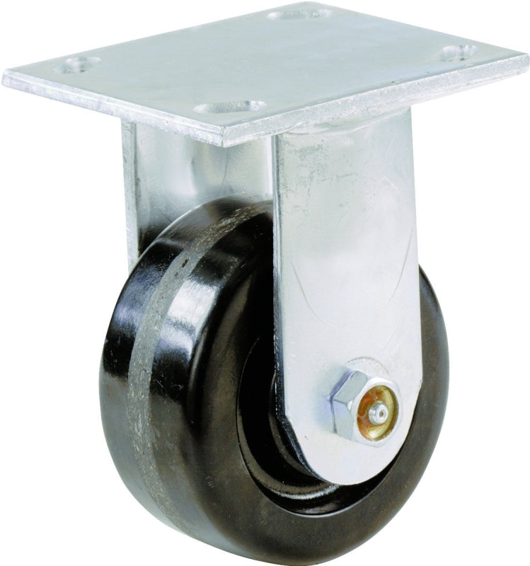 SHEPHERD Shepherd Hardware 9775 Rigid Caster, 6 in Dia Wheel, Phenolic Wheel, 840 lb HARDWARE & FARM SUPPLIES SHEPHERD