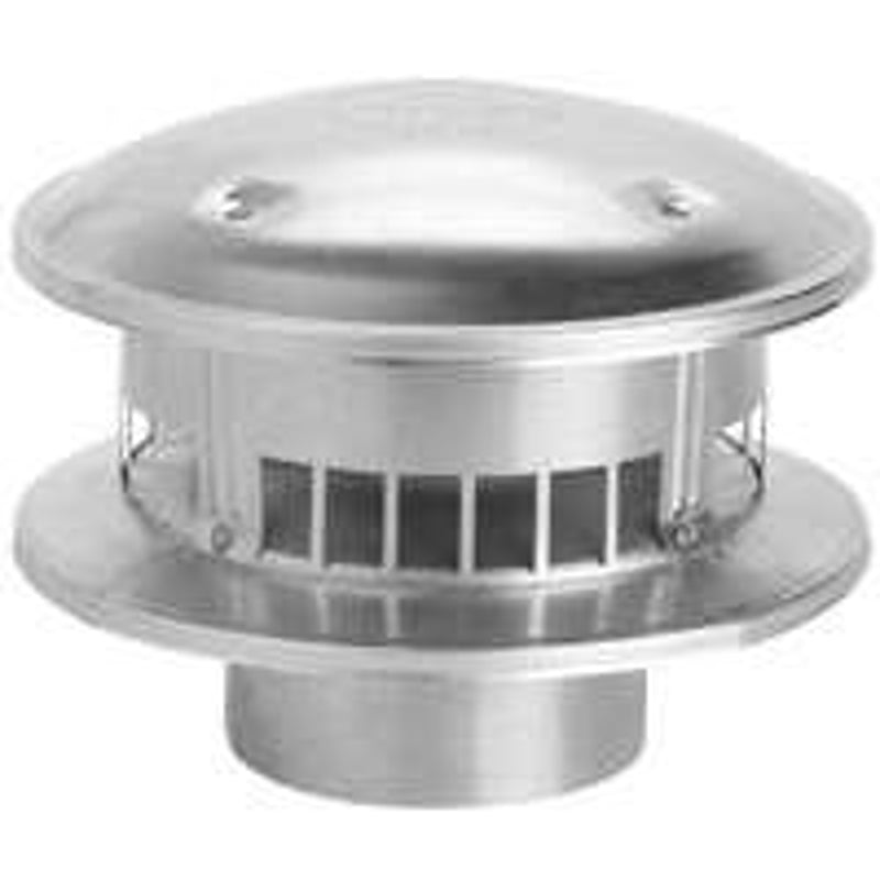SELKIRK Selkirk 106800 Bird Proof Round Top, Aluminum, Galvalume PLUMBING, HEATING & VENTILATION SELKIRK
