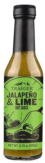 TRAEGER Traeger HOT005 BBQ Sauce, Jalapeno, Lime, 8.75 oz Bottle OUTDOOR LIVING & POWER EQUIPMENT TRAEGER