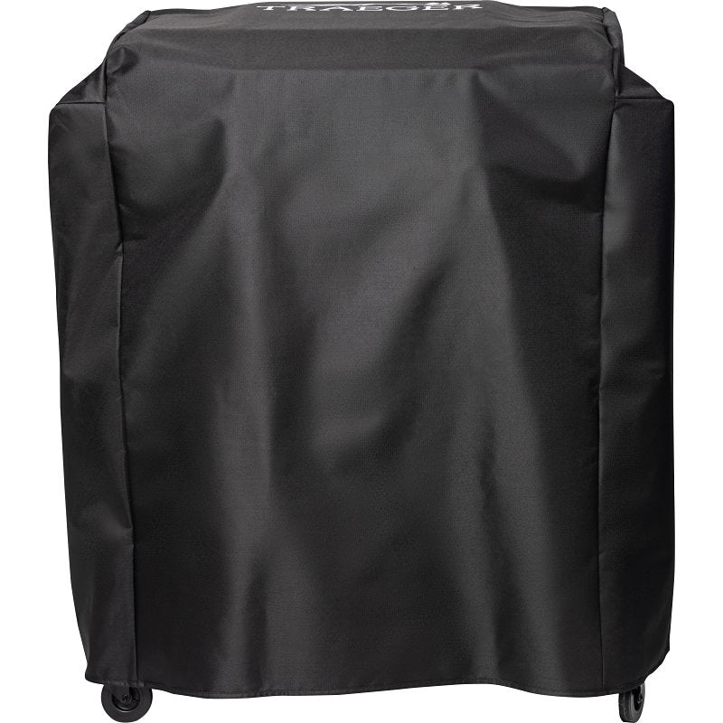 TRAEGER Traeger BAC814 2-Zone Full Length Grill Cover, 4 in W, 9.4 in D, 13.4 in H, Polyester, Gray OUTDOOR LIVING & POWER EQUIPMENT TRAEGER