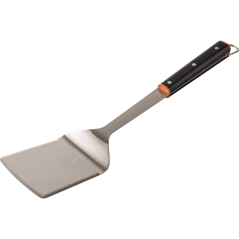 TRAEGER Traeger BAC789 BBQ Spatula, Stainless Steel Blade, Teak Wood Handle, 17.13 in OAL