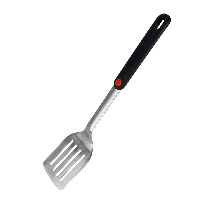 MR BAR-B-Q PRODUCTS Mr. BAR-B-Q 20160Y Spatula, Stainless Steel Blade, Stainless Steel, Plastic Handle, Ergonomic Handle, 16-1/2 in OAL