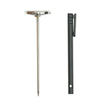 MR BAR-B-Q PRODUCTS Mr. BAR-B-Q 40293Y Meat Thermometer, 0 to 220 deg F, Analog Display, 2-3/4 in L Probe, Silver