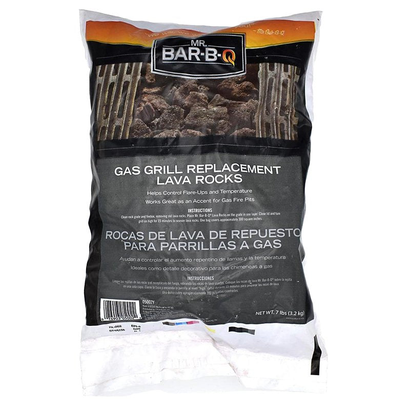 MR BAR-B-Q PRODUCTS Mr. BAR-B-Q 05002 Gas Grill Replacement Lava Rock, 300 sq-in Coverage Area, 7 lb Bag APPLIANCES & ELECTRONICS MR BAR-B-Q PRODUCTS