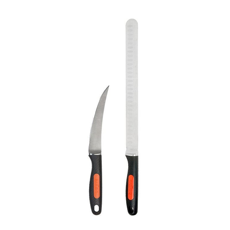 MR BAR-B-Q PRODUCTS Mr. BAR-B-Q 40024Y Griller's Knife Set, Comfort Grip Handle