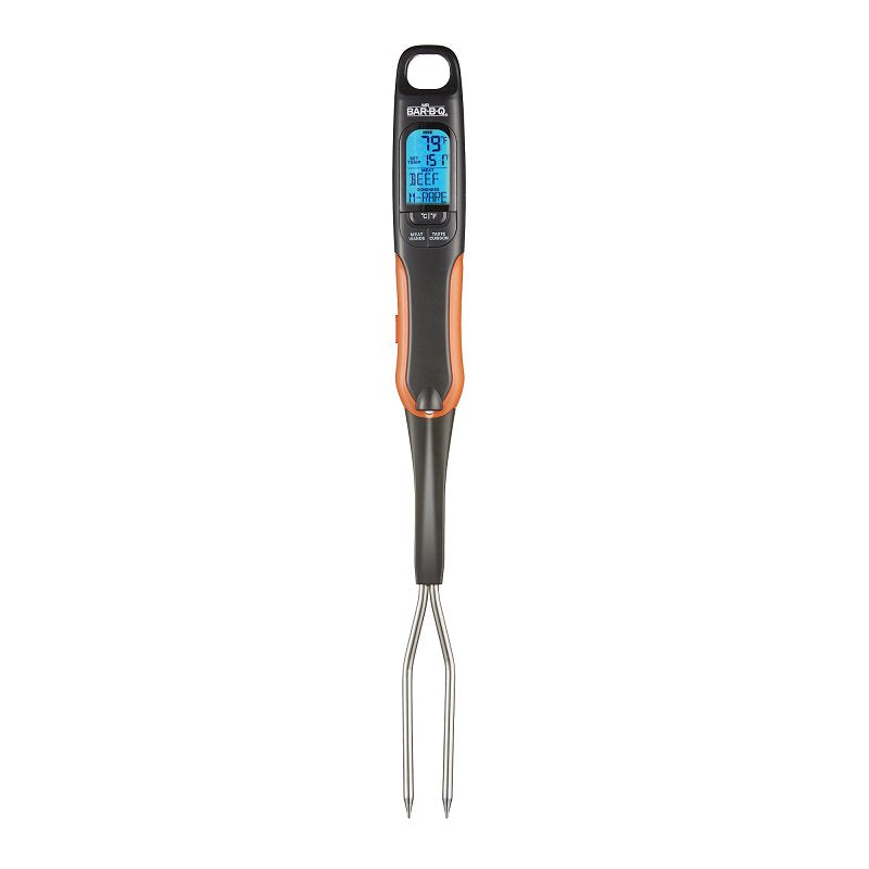 MR BAR-B-Q PRODUCTS Mr. BAR-B-Q 40120Y Digital Thermometer Fork, Comfort Grip Handle HOUSEWARES MR BAR-B-Q PRODUCTS