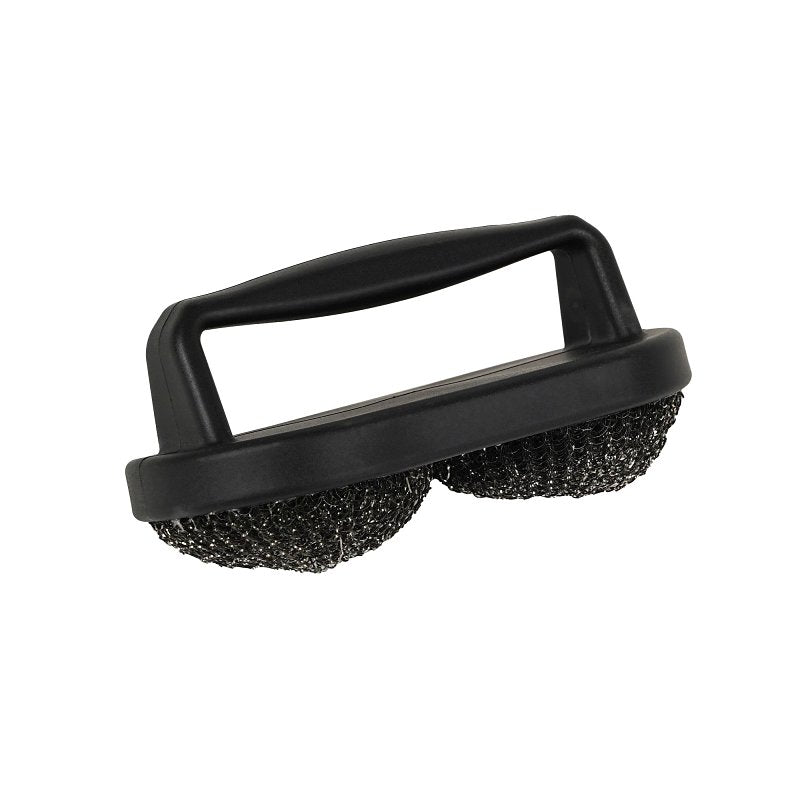 MR BAR-B-Q PRODUCTS Mr. BAR-B-Q 06470Y Oversized Scrubber Brush, Stainless Steel Bristle