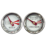 MR BAR-B-Q PRODUCTS Mr. BAR-B-Q 40146Y Meat Grilling Thermometer, 2/PK
