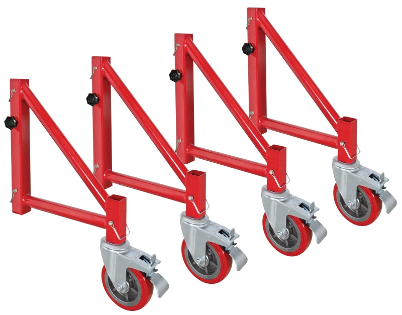 METALTECH Metaltech I-BMSO4 Outrigger Set, Plastic/Steel, Red Enamel