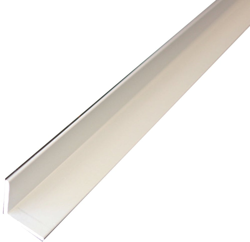 M-D M-D 61168 Angle Stock, 1 in L Leg, 72 in L, 1/8 in Thick, Aluminum