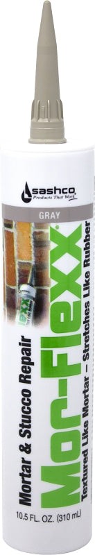 SASHCO Sashco 15020 Sealant, Gray, 4 to 5 days Curing, 40 to 90 deg F, 10.5 oz Cartridge