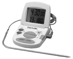 TAYLOR Taylor 1470N Probe Thermometer, 32 to 392 deg F, Digital Display, Gray HOUSEWARES TAYLOR