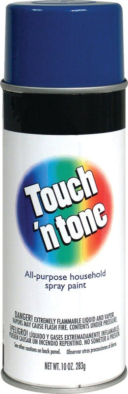 TOUCH 'N TONE Touch 'N Tone 55278830 Spray Paint, Gloss, Royal Blue, 10 oz, Can