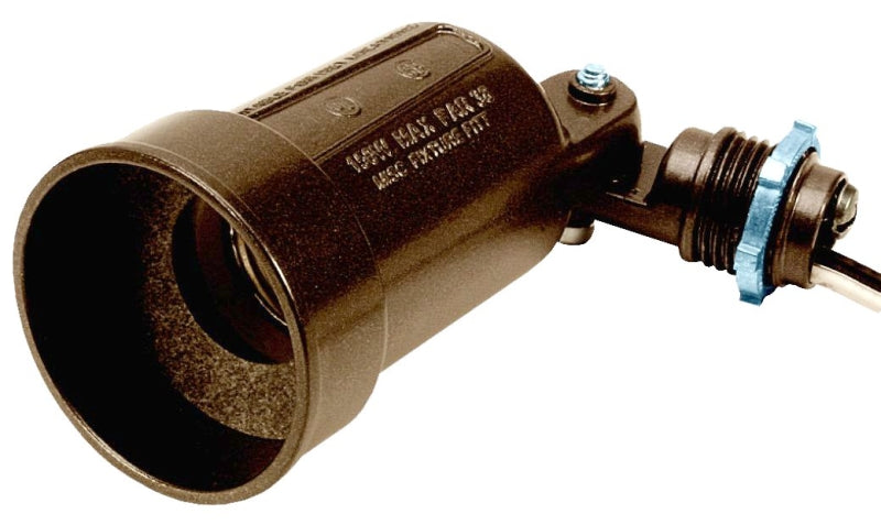 TEDDICO/BWF Teddico/Bwf 1001AB-1 Lamp Holder, 150 W, Metal Housing Material, Bronze ELECTRICAL TEDDICO/BWF