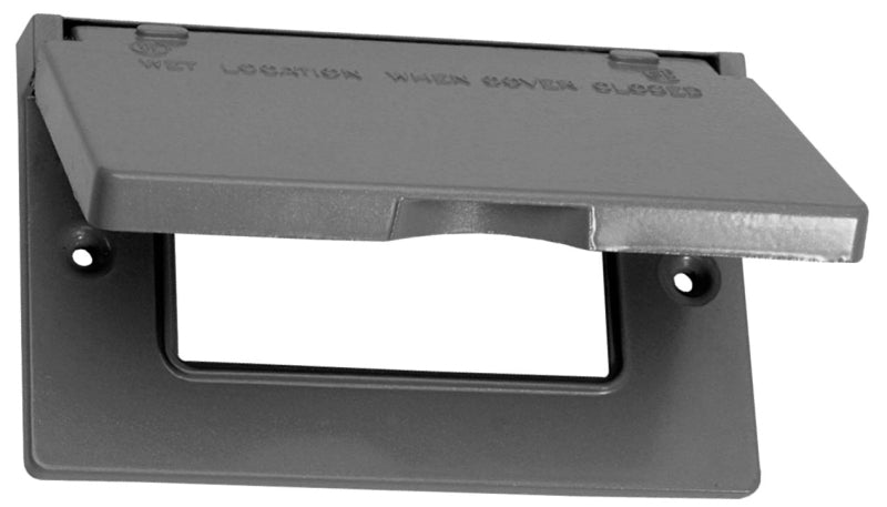 TEDDICO/BWF BWF 511H-1 Cover, Metal, Gray, Powder-Coated ELECTRICAL TEDDICO/BWF