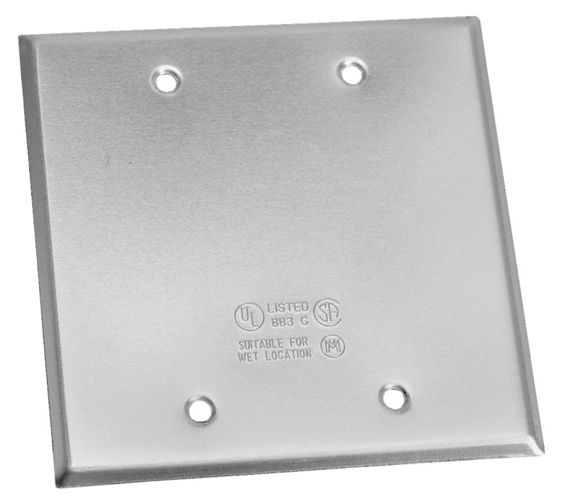 TEDDICO/BWF BWF 722-1 Cover, Steel, Gray, Powder-Coated ELECTRICAL TEDDICO/BWF