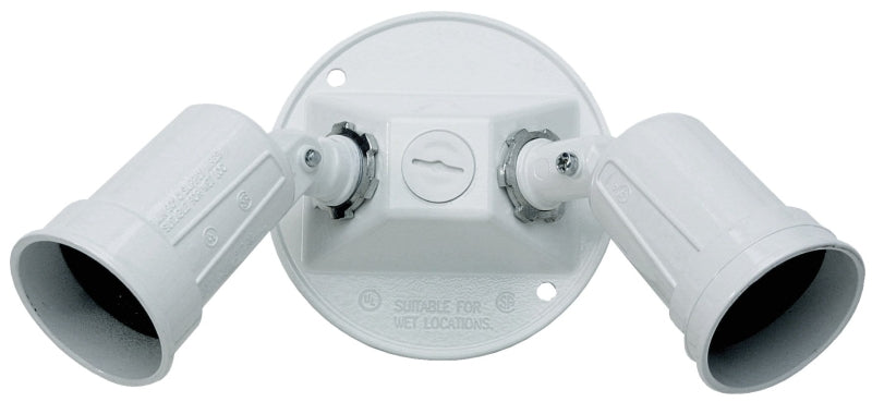 TEDDICO/BWF Teddico/Bwf 93102W-1 Lamp Holder, Metal Housing Material, White ELECTRICAL TEDDICO/BWF